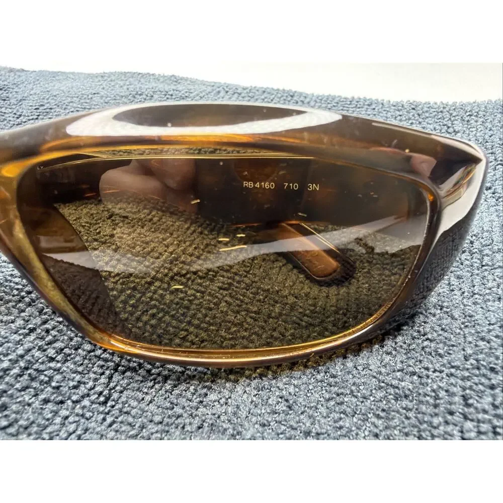 Ray-Ban RB4160 710/3N Sunglasses Tortoise Brown Crystal Lens Wrap Frames Only